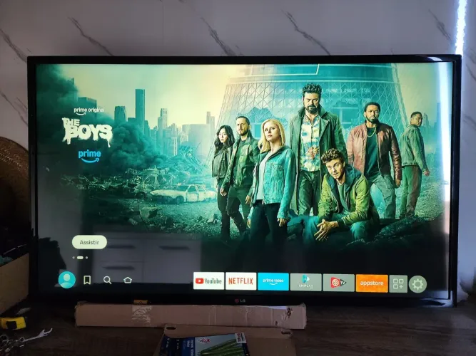 TV LED 47" LG Full HD 2 HDMI EXELENTE IMAGEM.  ATENÇÃO: *NÃO É  SMART*