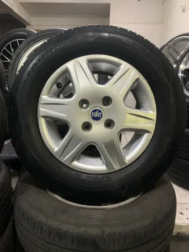 Rodas aro 13 Fiat Palio Uno Tempra Siena 147 c/pneus