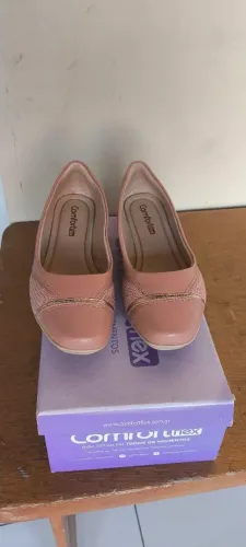 Calçado comfort flex sapato feminino
