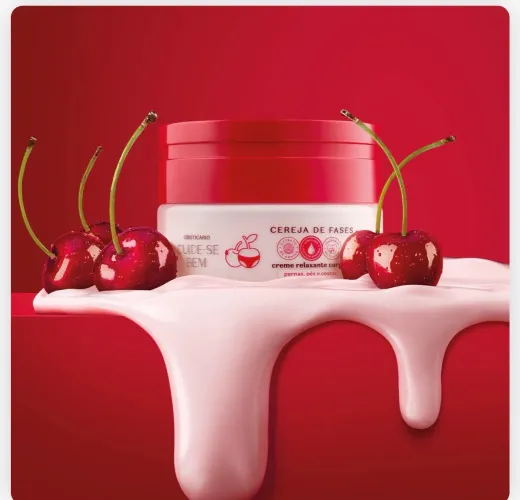 Creme relaxante corporal cereja de fases