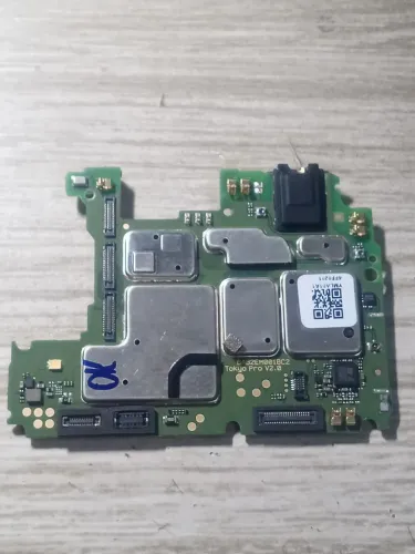 Placa mãe celular Tectoy on de 128 GB funcionando normal 