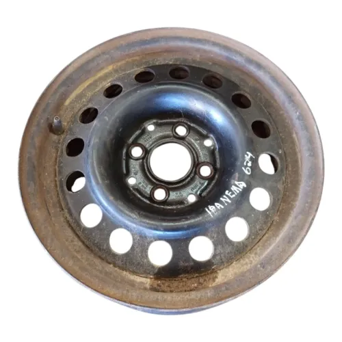 Roda Avulsa Ferro Chevrolet Kadett Ipanema 4x100 1989 1993