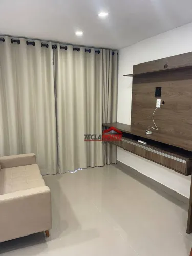 Apartamento com 1 dormitório para alugar, 37 m² por R$ 2.700,00/mês - Centro - Guarulhos/S