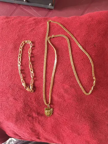 Cordão e pulseira da Rommanel