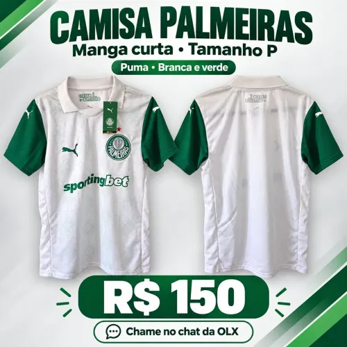 Camisa Palmeiras Oficial P Puma