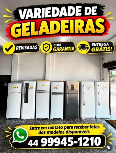 SOLICITE FOTOS ATUAIS !!! Oportunidade em GELADEIRAS revisadas