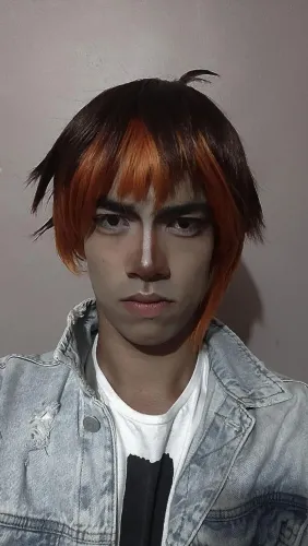 Peruca Zhongli Genshin impact
