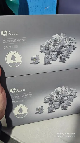 Switchs Mecânico Akko CS Silver (90 PÇs)