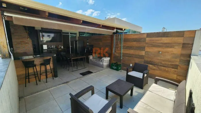 Cobertura para aluguel, 3 quartos, 1 suíte, 2 vagas, Cabral - Contagem/MG