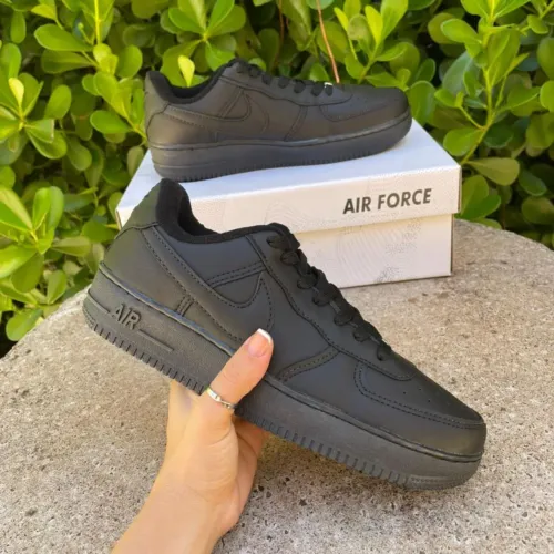 Tênis preto masculino unissex skatista sneakers 