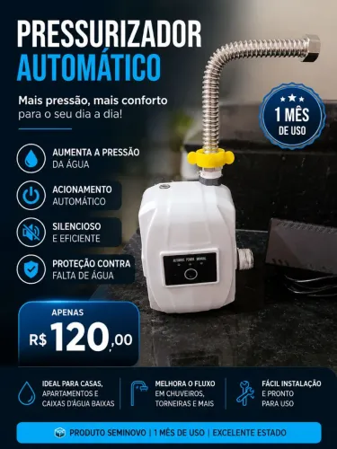 Pressurizador de água