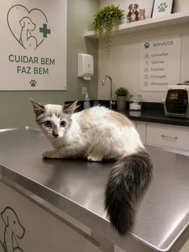 filhote de gato mistura persa