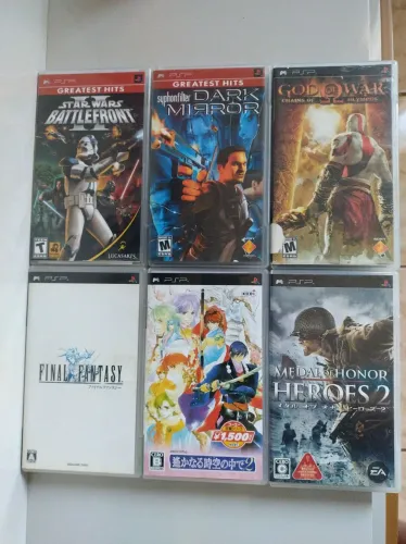 Lote de Jogos Psp
