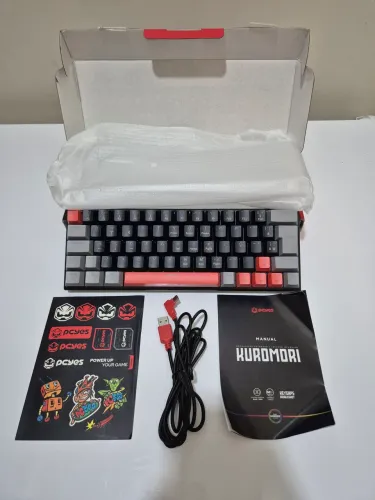 Teclado Gamer Pcyes kuromori 60% *NOVO*