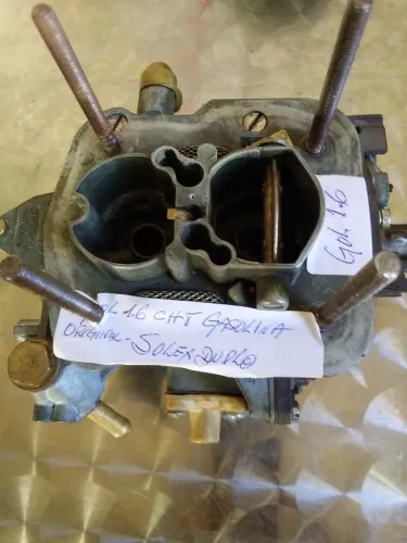 Carburador CHT Solex Duplo a Gasolina de Gol 1.6 até 95