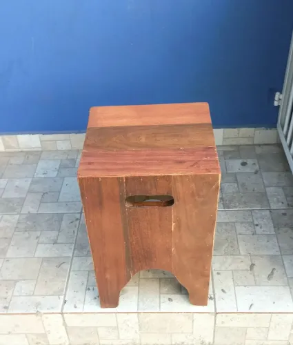 Banco Em Madeira De Demolição