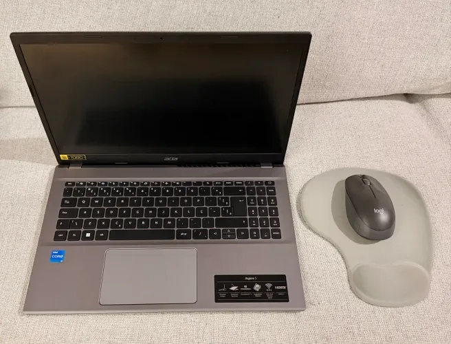Notebook Acer Aspire 5 Intel Core I5 256GB 8 GB RAM Tela 15.6" Windows 11 Cinza