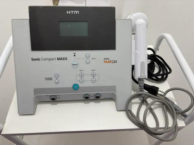 Ultrassom Compact Maxx HTM com correntes terapia combinada