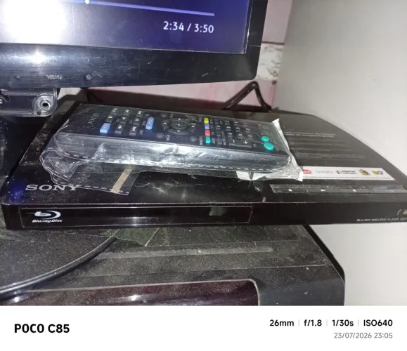 Blu-ray disc sony funcionando perfeitamente