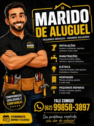 ? Precisando de ajuda com pequenos reparos ou instalações?