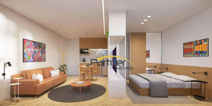 Studio com 1 dormitório à venda, 33 m² por R$ 508.353 - Centro Cívico - Curitiba/PR