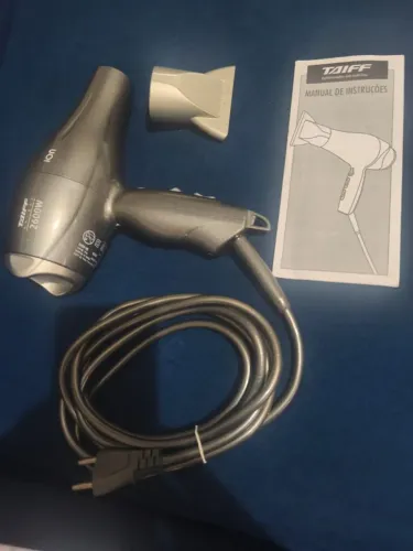 SECADOR DE CABELO PROFISSIONAL TAIFF UNIQUE 2600W - 220V