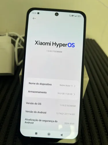     Xiaomi Redmi Note 11 128GB Original Completo + Carregador Turbo