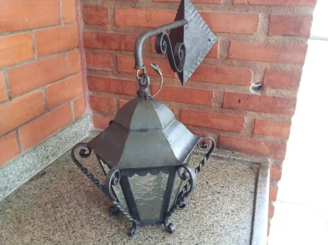 Arandela antiga anos 50