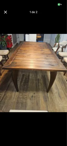Mesa grande 6 lugares
