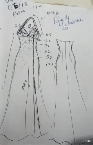 Vendo vestido de festa ,usado uma única vez