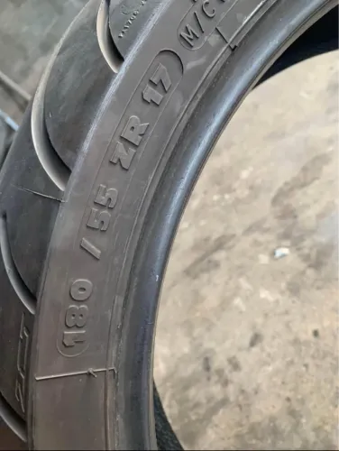 Pneu Michelin radial 180/55/17 Hornet,bandit,Xj6,Kawasaki,?.