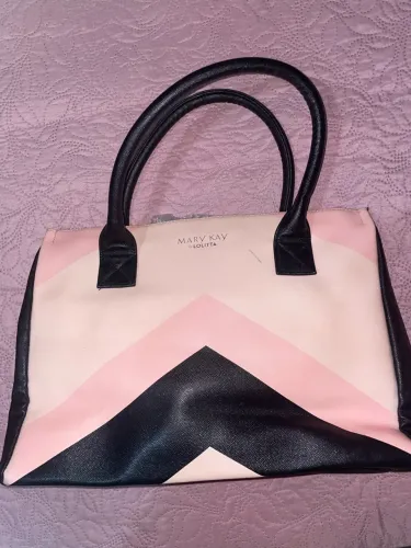 bolsa mary kay by lolitta preta e rosa