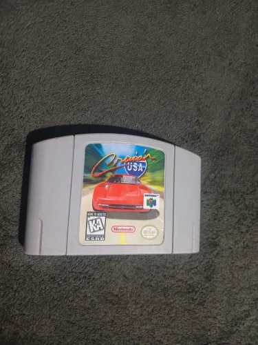 CRUINS USA N64 ORIGINAL relabel 