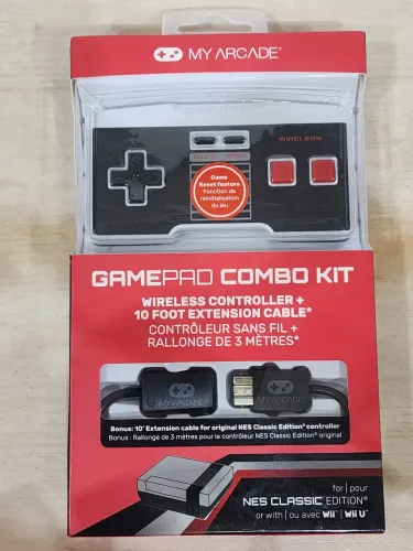 Controle de wii e wii.u jogos de nes classic