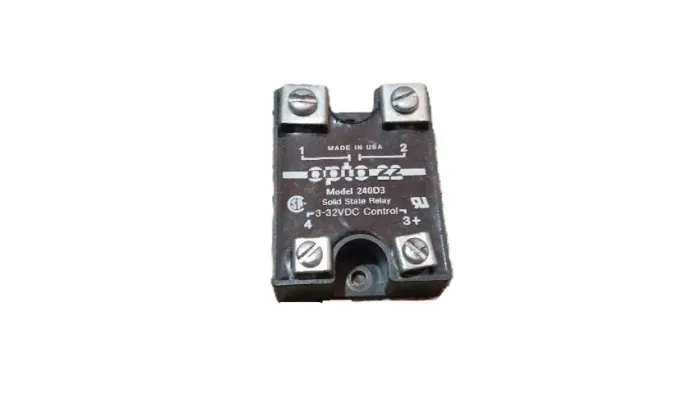 Relé De Estado Solido Ssr Opto 22 240d3 3a 240vac - Lote Ou Avulso