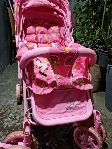 Carrinho de bebê feminino 