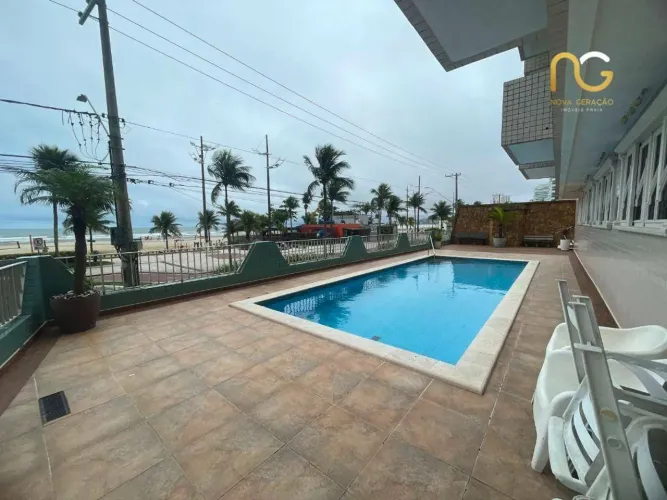 Kitnet com 1 dormitório à venda, 40 m² por R$ 340.000,00 - Canto do Forte - Praia Grande/S