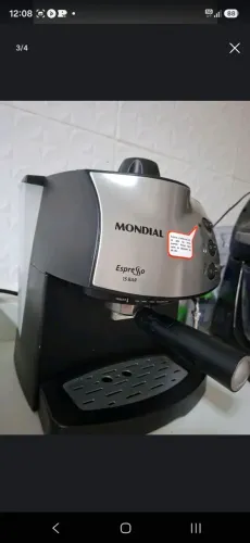 Cafeteira expresso Mondial 