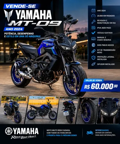 Yamaha MT-09 Tracer 900 GT 2024