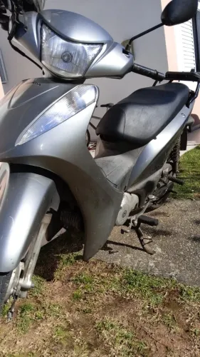 Honda Biz 125 KS 2012 cinza, único dono, 59.300 km