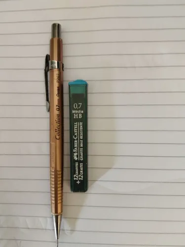 Lapiseira pentel 0,7 Rosa