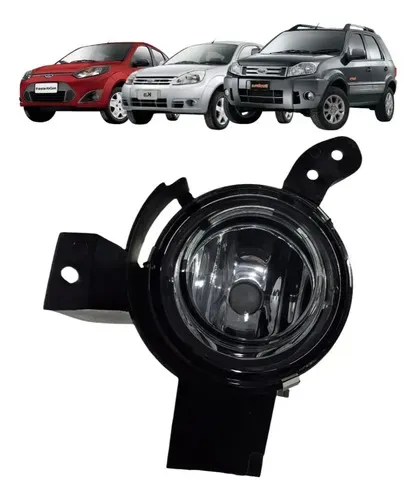 Farol Milha Esquerdo Ecosport Ka Fiesta 2008 2009 2010 2011 Transparente