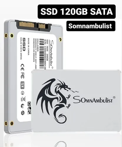 SSD 120GB Somnabulist 2.5" SATA III Notebook e Pc