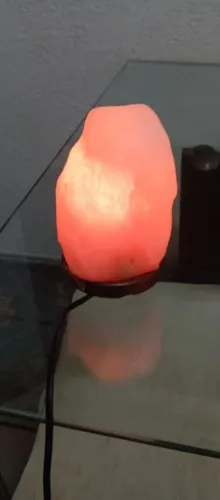 Luminária de sal do Himalaia