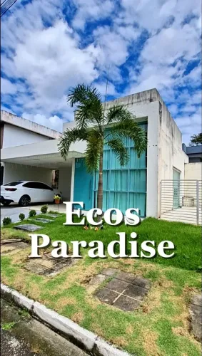 Casa 3/4 com piscina Ecos Paradise