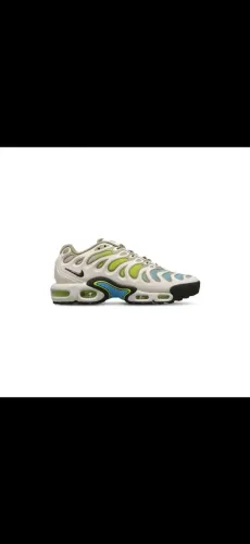 Tênis Nike Air Max TN Bege Verde e Azul Masculino Estiloso