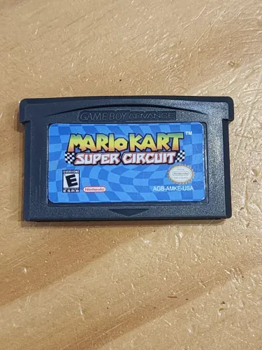 Mario Kart super Circuit de game boy advance