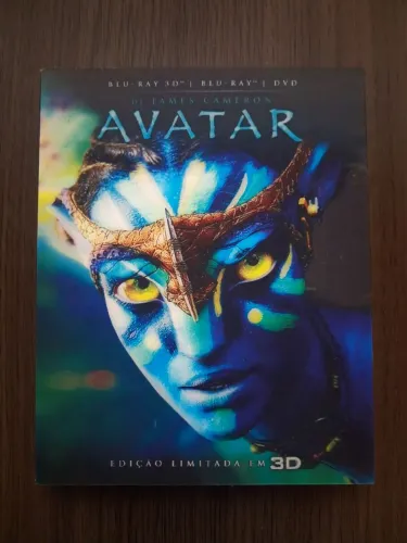 Blu-ray Avatar c/ luva lenticular 
