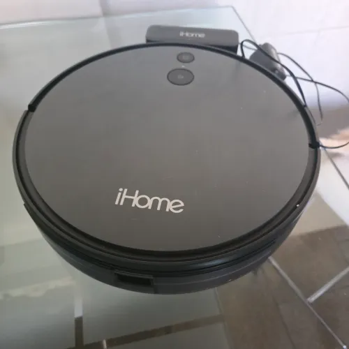 Aspirador Robô iHome AutoVac Eclipse - Inteligente, Com App e Pouco Uso