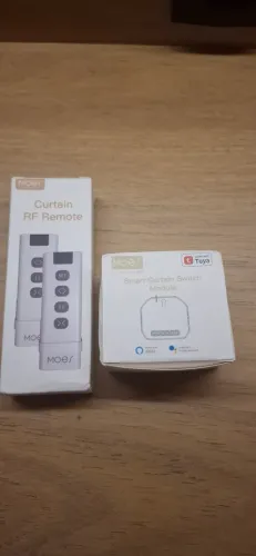 Interruptor cortina zigbee + Controle Rf